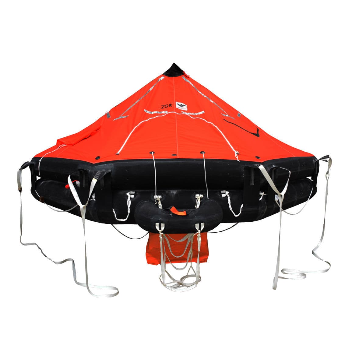 Ship liferaft - L016DF1234TR2 - VIKING - offshore / 16 person / davit ...