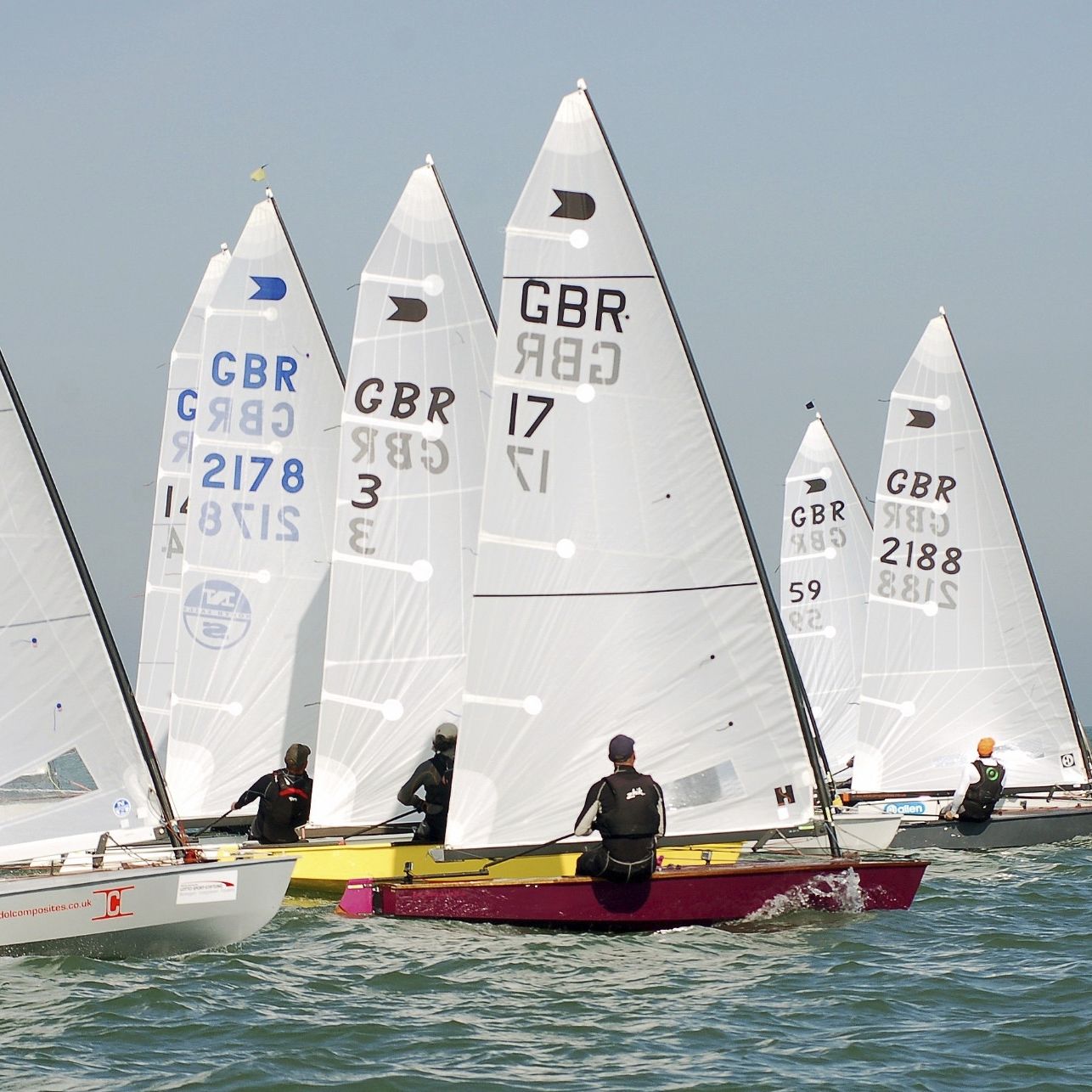 Mainsail OK Hydesails for sailing dinghies