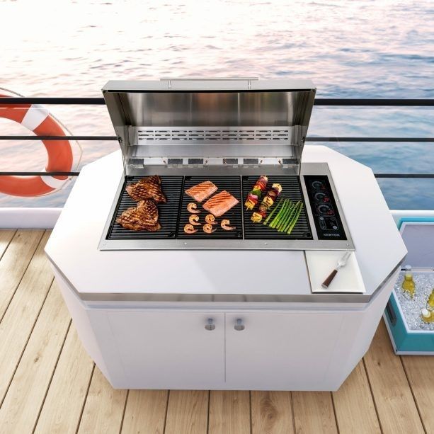 Electric marine barbecue Big American Kenyon International, Inc
