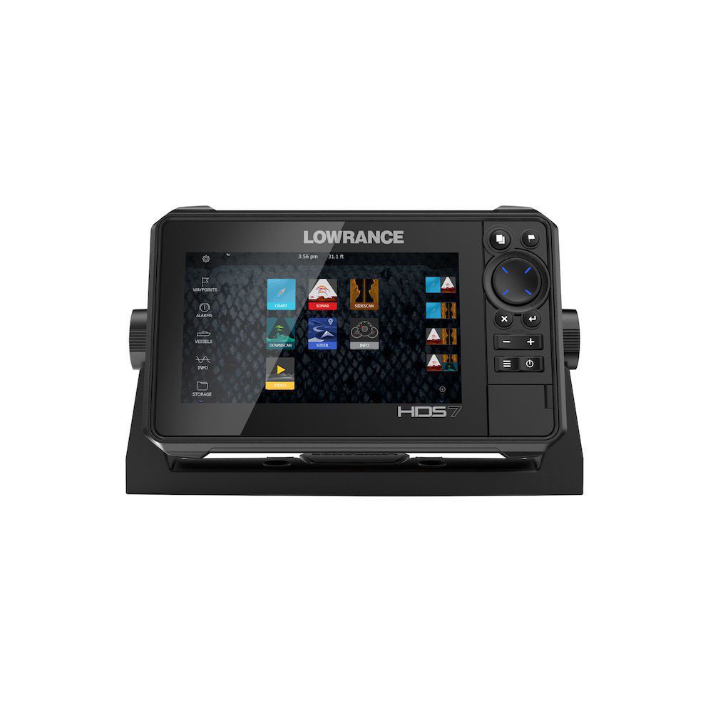 Chart plotter HDS7 LIVE Lowrance fishfinder / sonar / for boats
