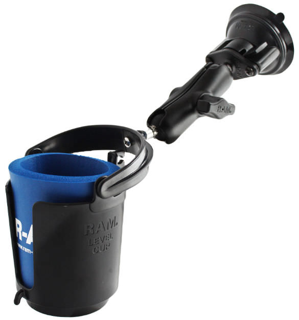 Plastic boat cup holder RAMB132SU Ram Mount