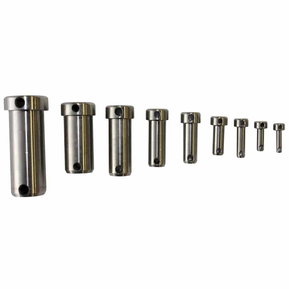 Sailboat clevis pin 2HOLE Tylaska