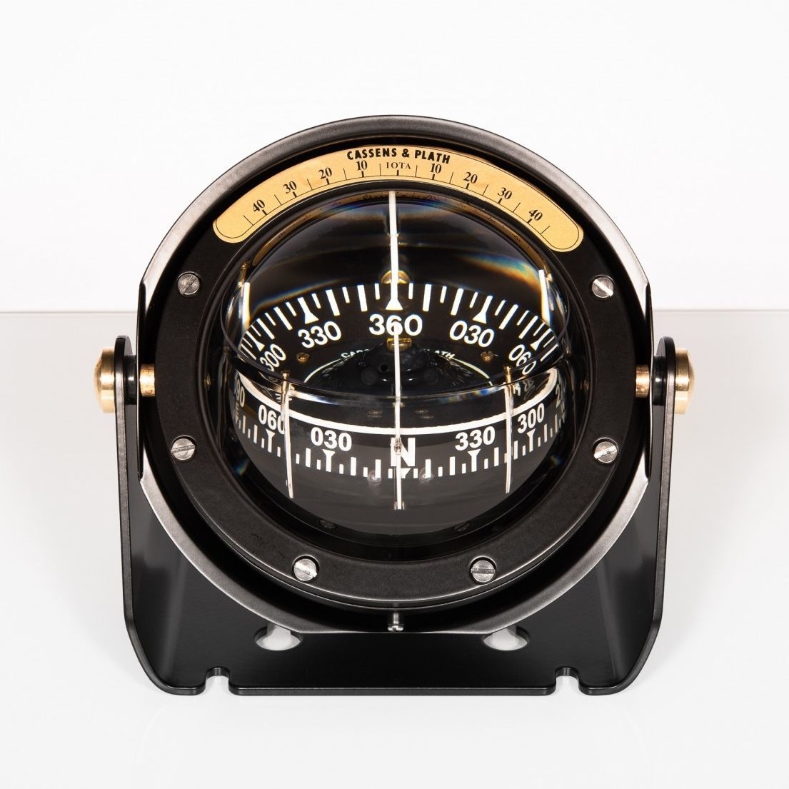 thumbnail interactive-video image 1 of BISON Marine System Compass With Deck Mount - Complete Navigation Instrument 1 of 5
