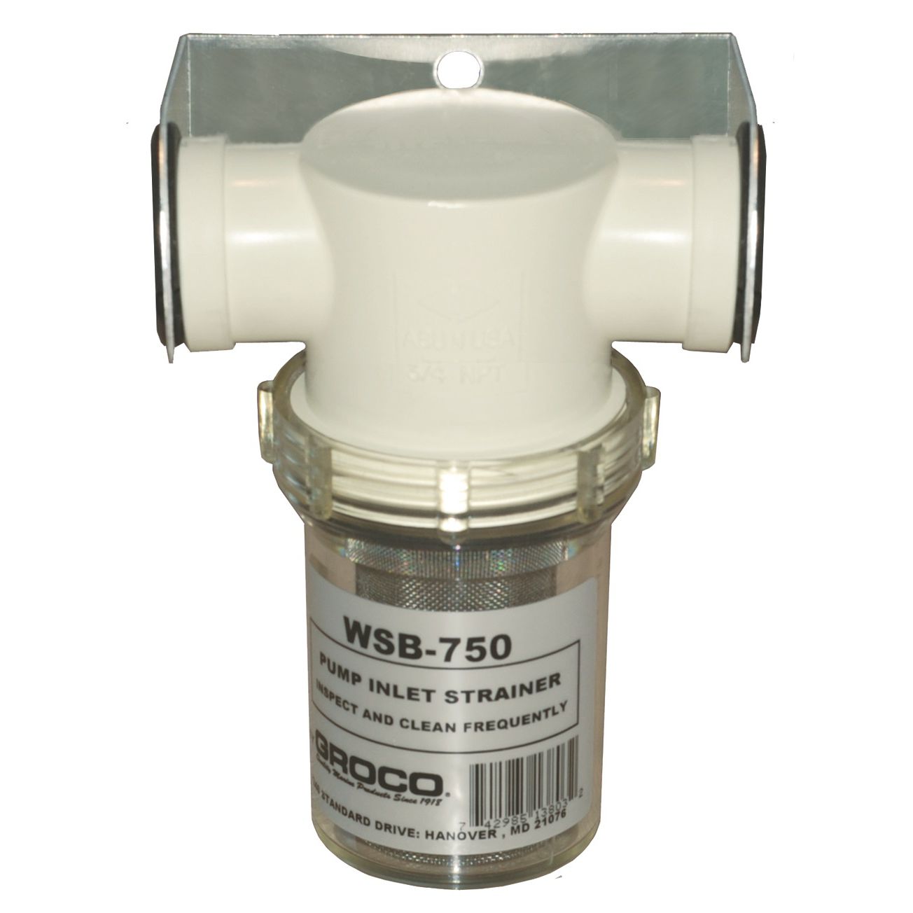 Fresh water filter WSB Series Groco for boats