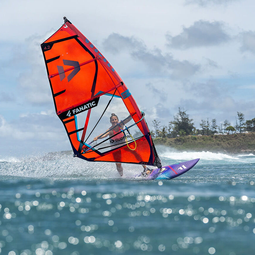 Wave windsurf board GRIP XS Fanatic quadfin / twin fin / trifin