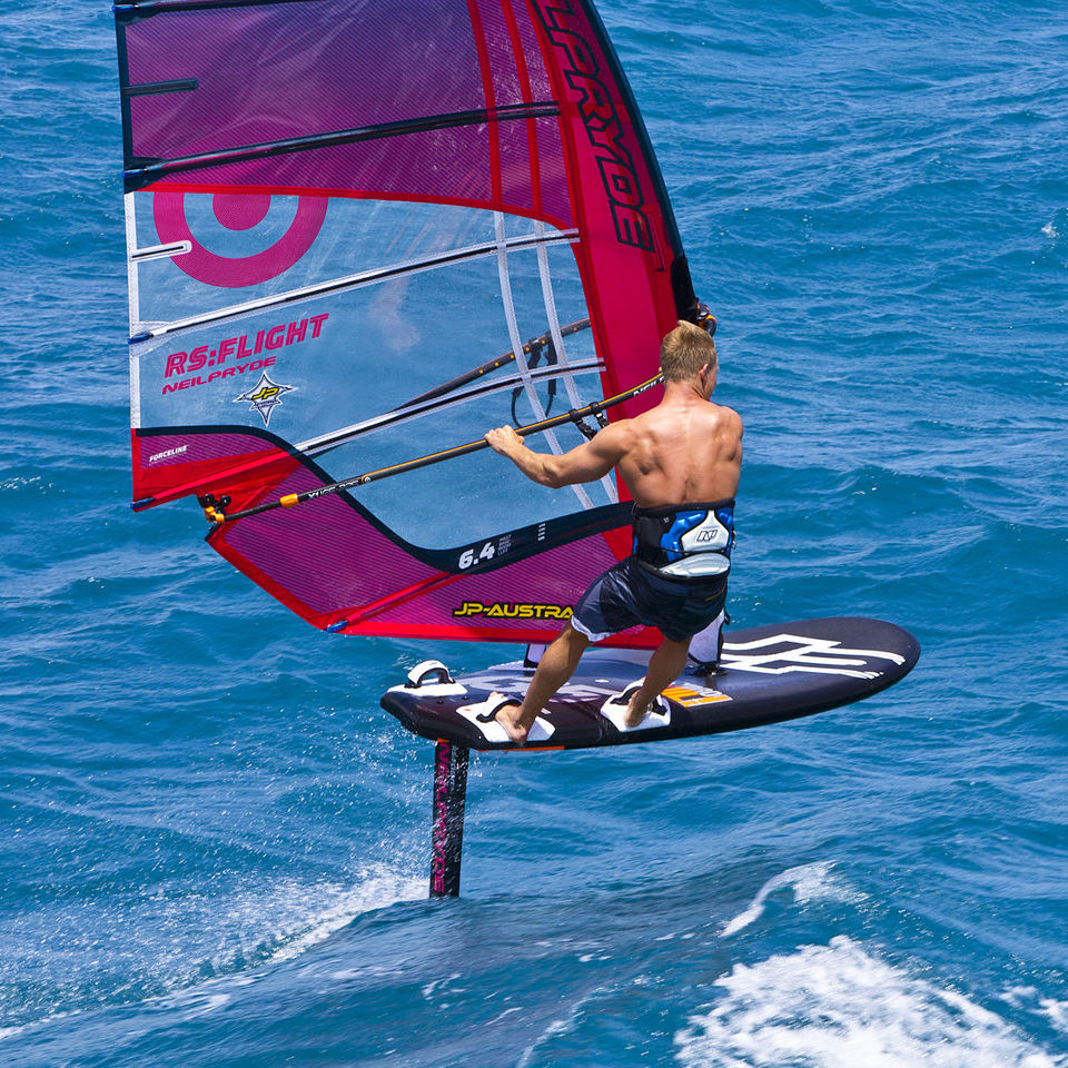 Freeride Windsurf Board JP Australia With Foil