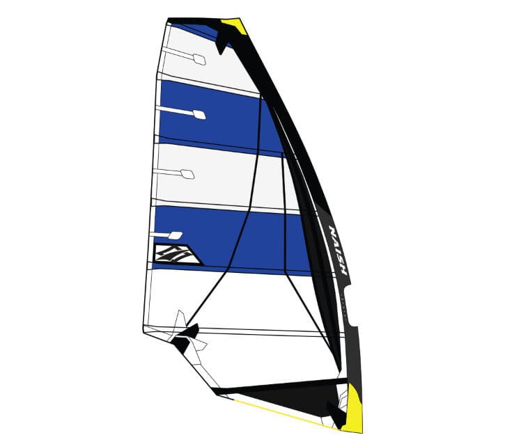 Freeride windsurf sail - NOA - Naish Windsurfing - race