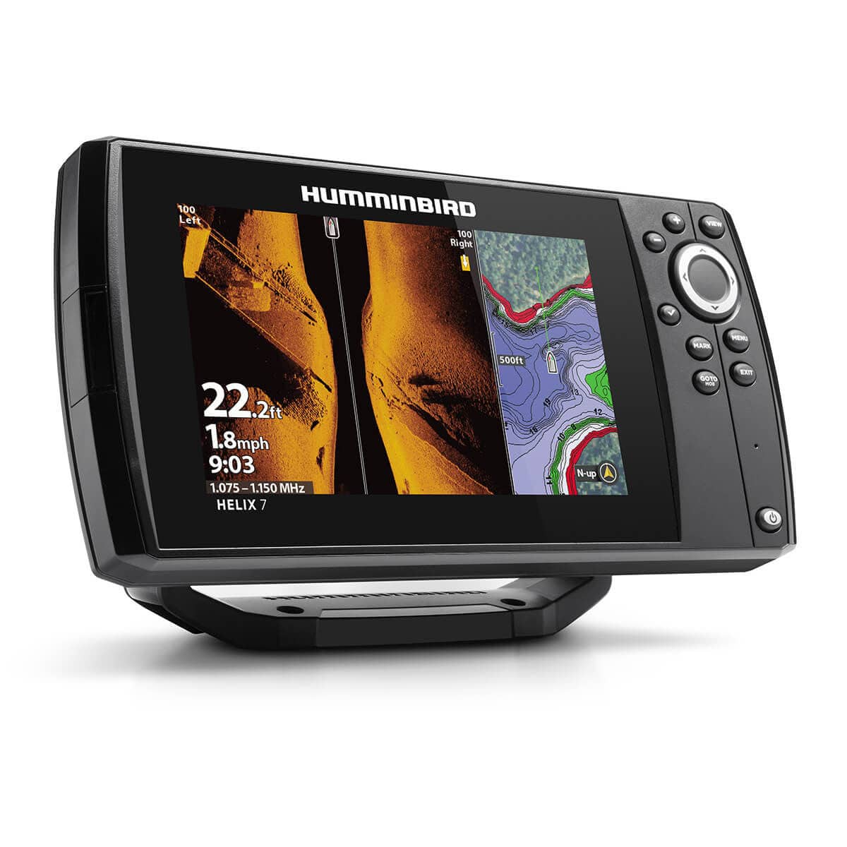 Chart plotter HELIX 7 MEGA SI GPS G4 Humminbird sonar