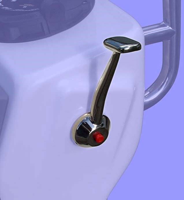 Engine control lever TFX Jefa mechanical / singlelever / for boats