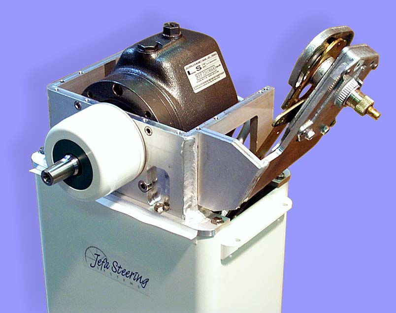 Hydraulic steering wheel pedestal H400 Jefa for sailboats