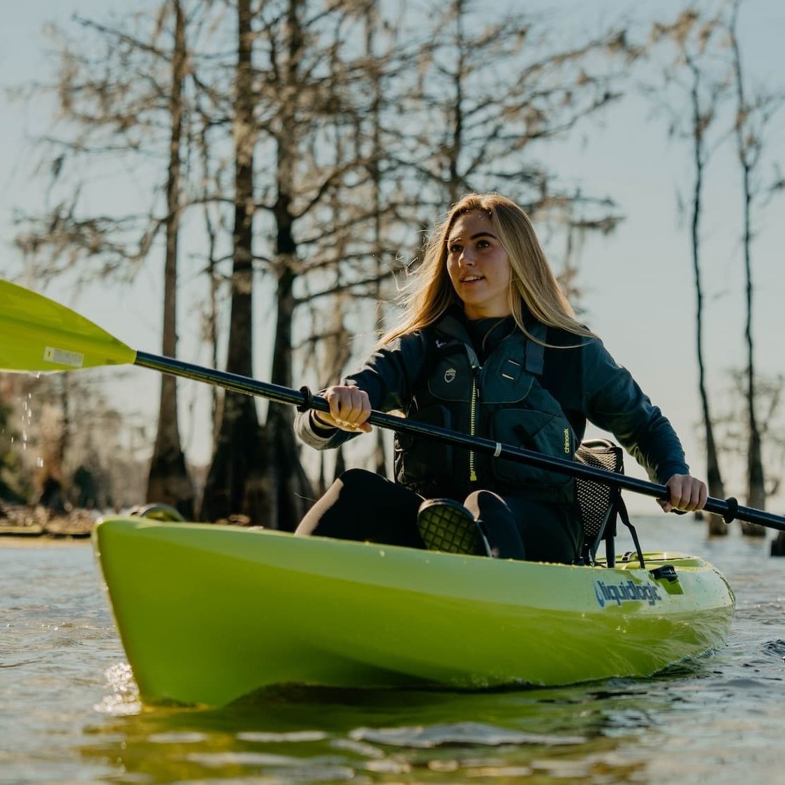 Sitontop kayak Kiawah 12 Liquidlogic recreational / sea / adult