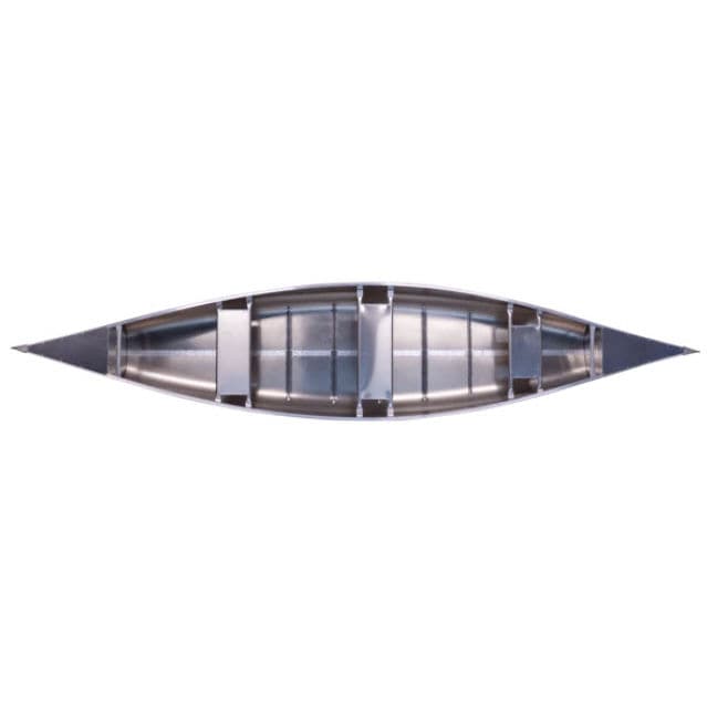 Canadian canoe 18 STDX Osagian Canoes 4person / gray / aluminum