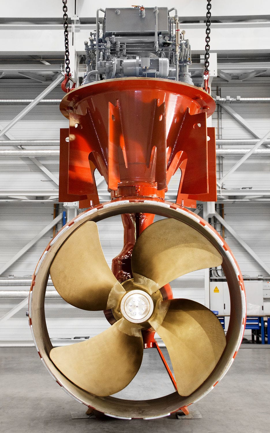 Rudder thruster SRP series Schottel for ships / electric / compact