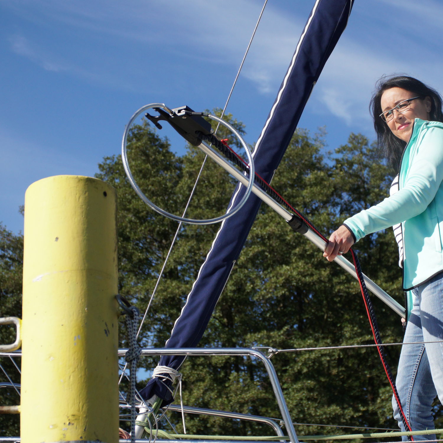 Mooring rope boat hook 103 series SwiTec