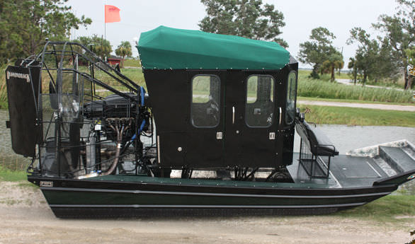 Private airboat - Diamond Back Airboats