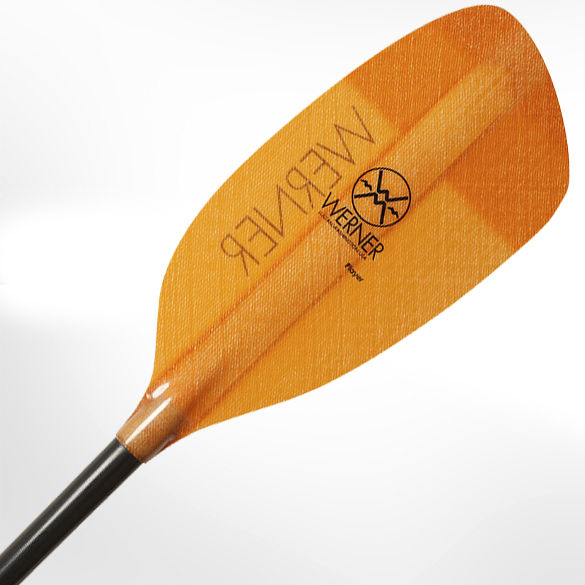 Kayak paddle PLAYER Werner Paddles whitewater / asymmetrical