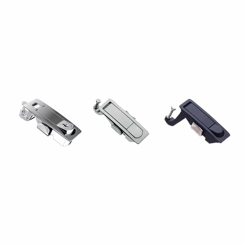 Southco Concealed Soft Draw Latch Black Rubber/Stainless #C7-10 – First