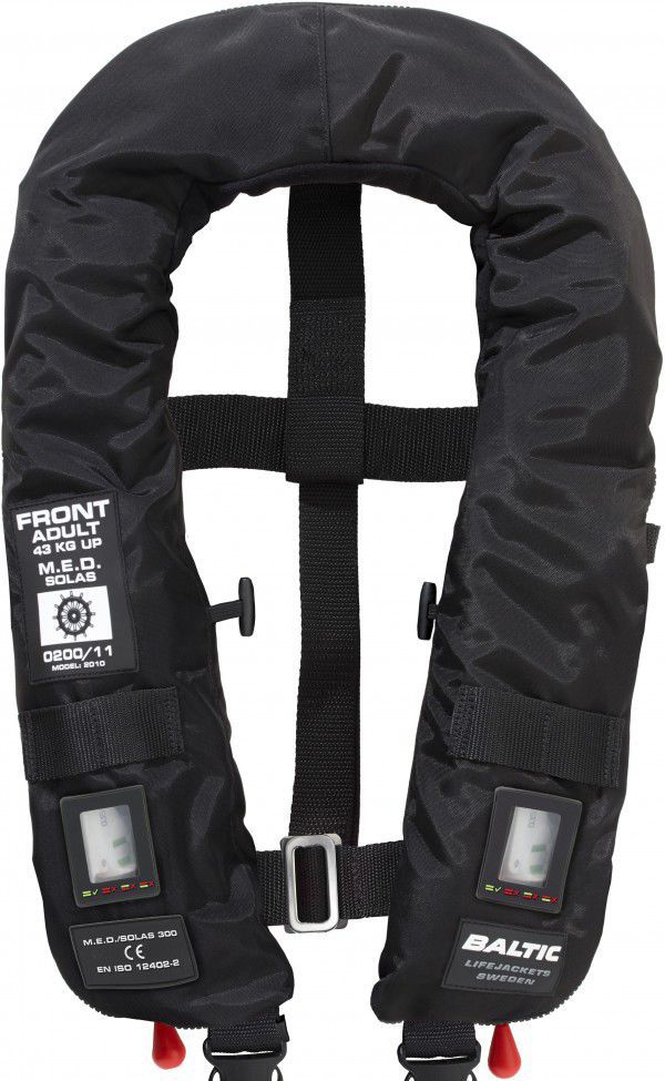 Self inflating Life Jacket 3006 Baltic 300 N Unisex With Safety Harness