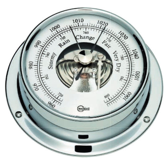 Analog barometer 1710CR Barigo chrome