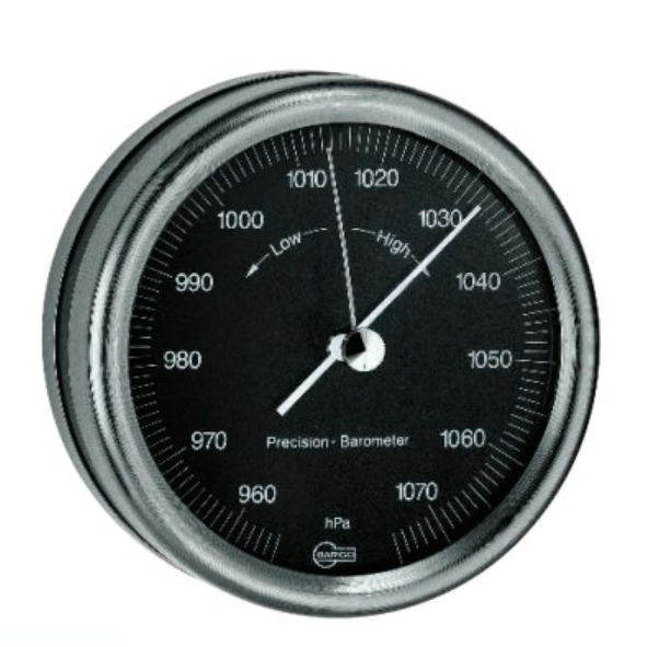 Analog barometer - 823 - Barigo - black