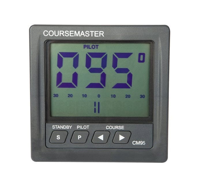 Sailboat autopilot CM95 Coursemaster Autopilots for motor boats