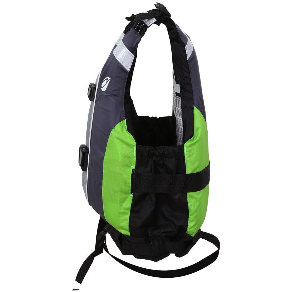 Canoes and kayak buoyancy aid GREEN/GREY TWIST CLUB Aquadesign