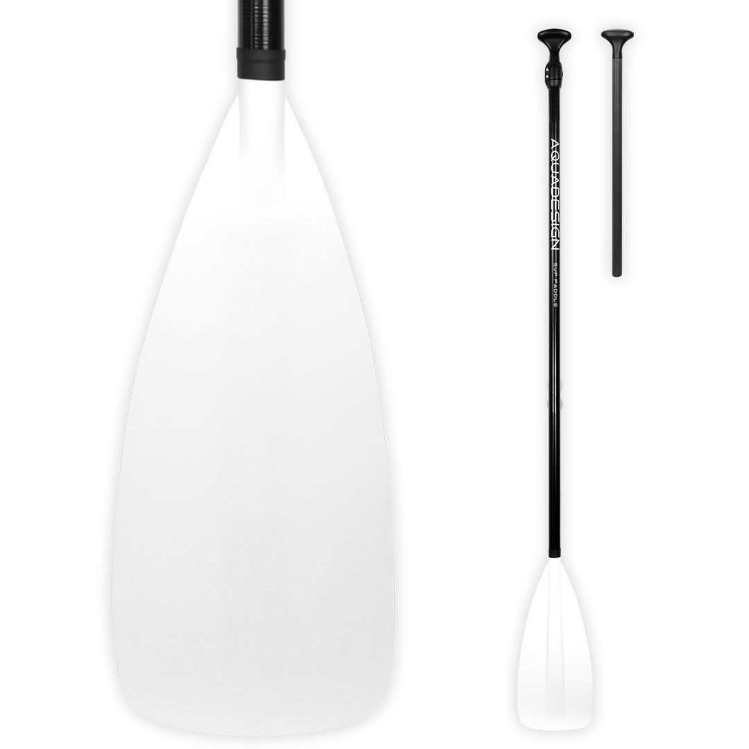 Standup paddle board paddle FIBRE 2 Aquadesign recreational / symmetrical / single
