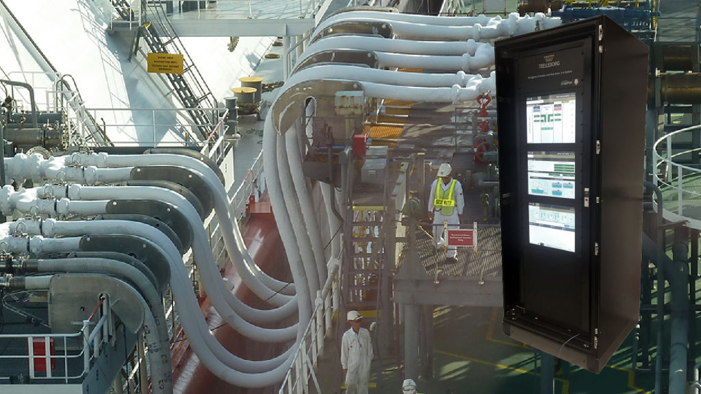 Shiptoshore safety link LNG transfer system ESDS Marine and Infrastructure
