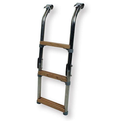 Boat ladder - 7230 - CEREDI - folding / for swimming / platform