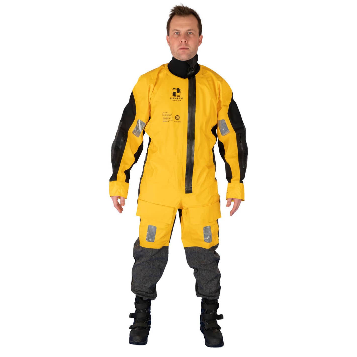 スーツ yellow-surf SYNQ® Deteqtor - Deteqtor High-vis stretch softshell