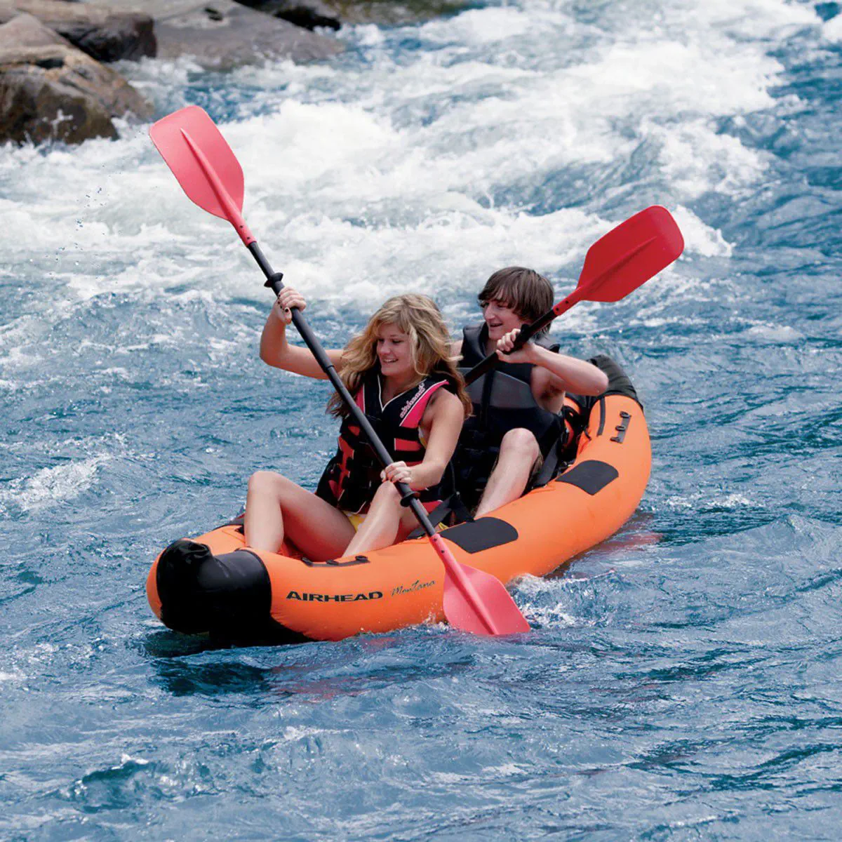Sit-on-top kayak - AHTK-x series - airhead - inflatable