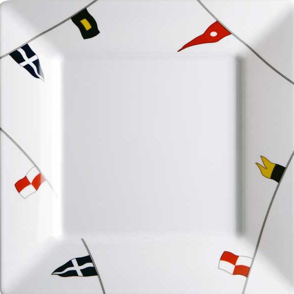 Melamine tableware for boats REGATA Square Marine Business