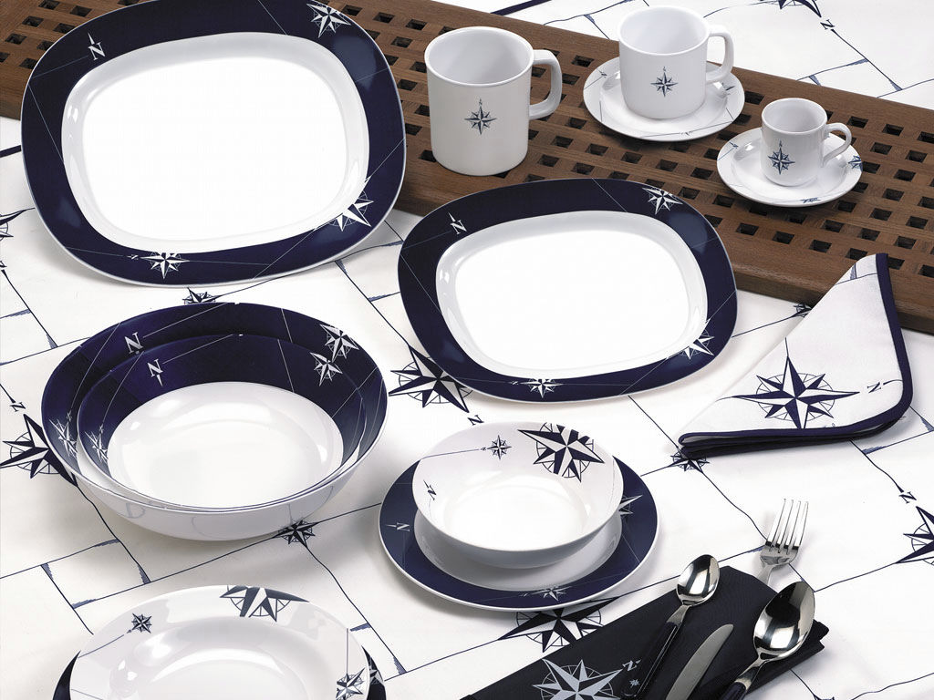 Melamine tableware for boats NORTHWIND Marine Business