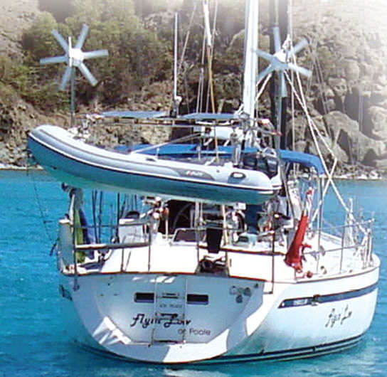 Boat wind turbine / 24V / 12V RUTLAND 914i Marlec Engineering