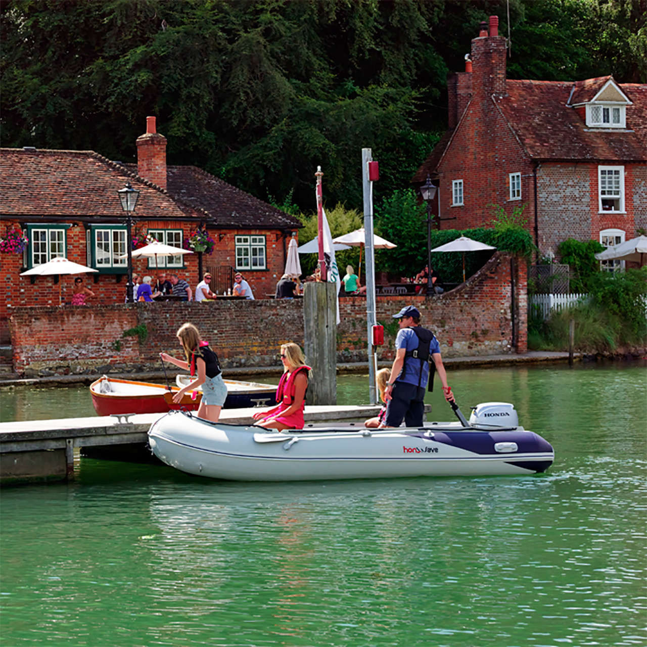 Outboard inflatable boat T series Honda Europe Power Equipment