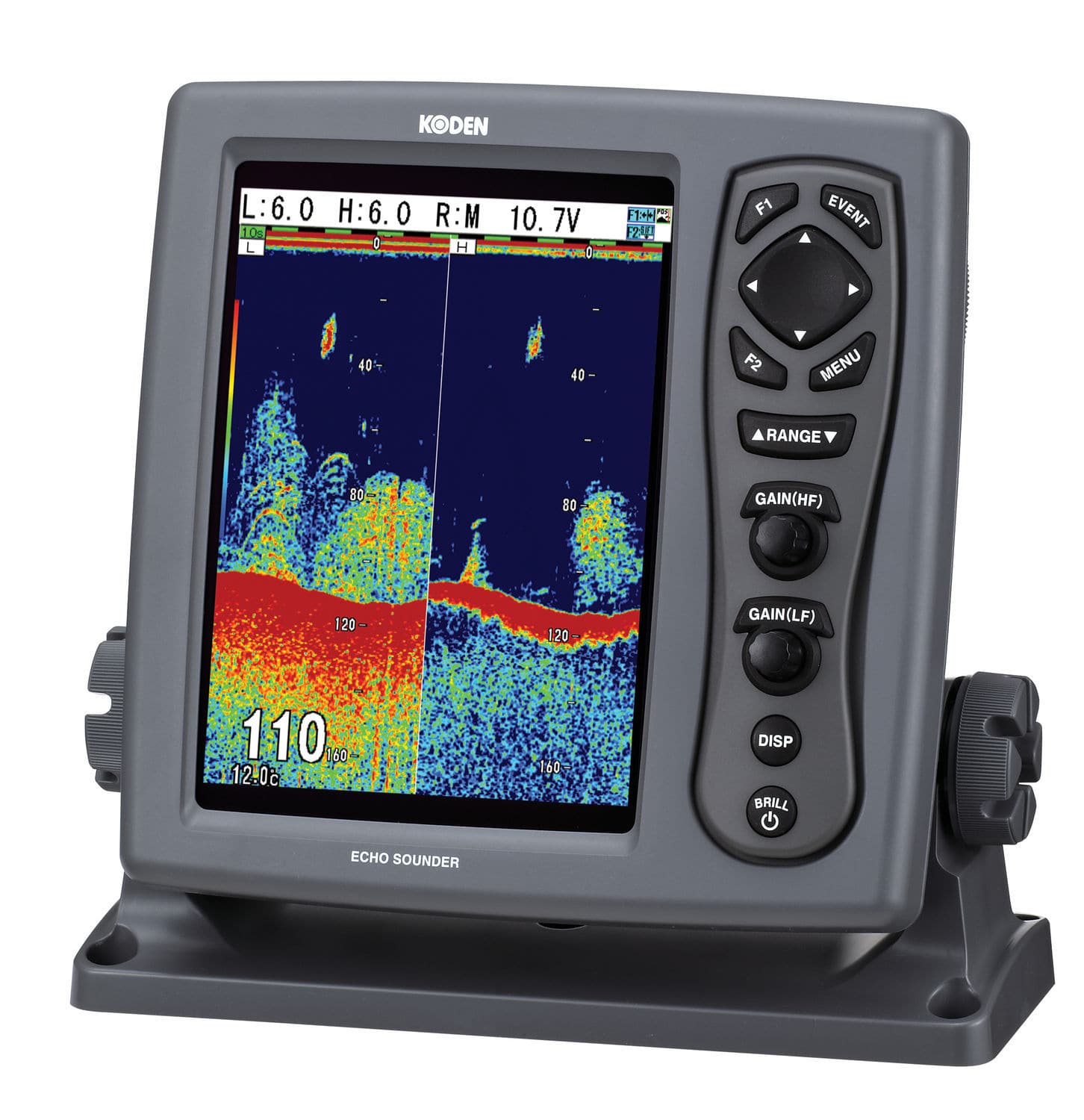 Boat echo sounder CVS128 Koden electronics dualfrequency / digital