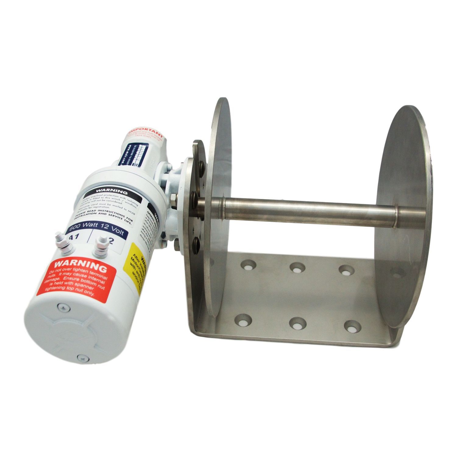 Boat winch DW08 Muir Windlasses anchor / electric drive / singledrum