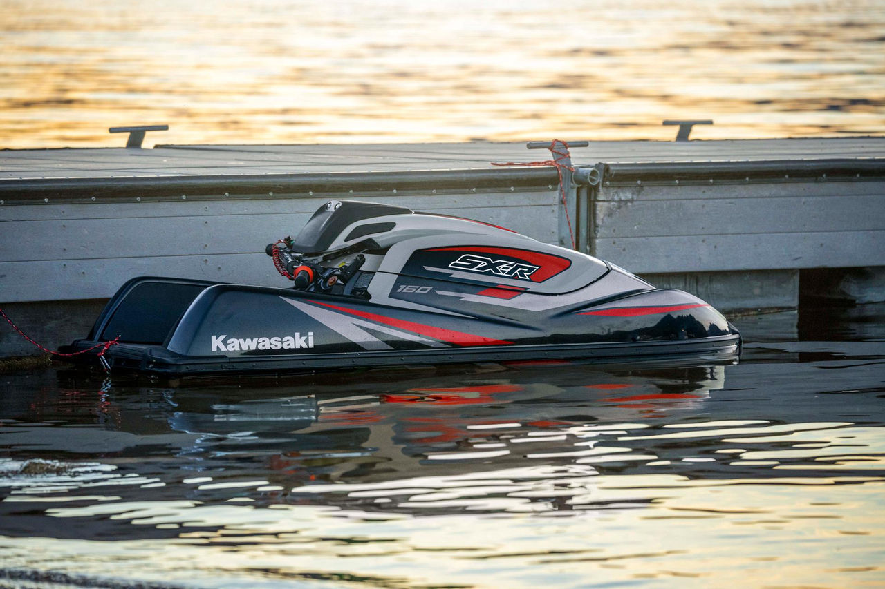 Swing-arm jet-ski - SX-R 160 - Kawasaki europe - solo / 160