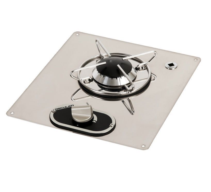 Gas cooktop 50.103 series Osculati for boats / oneburner / builtin