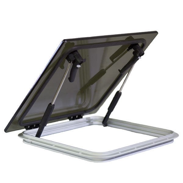 Boat deck hatch 3600 series Bomar square / flush / two inner handles