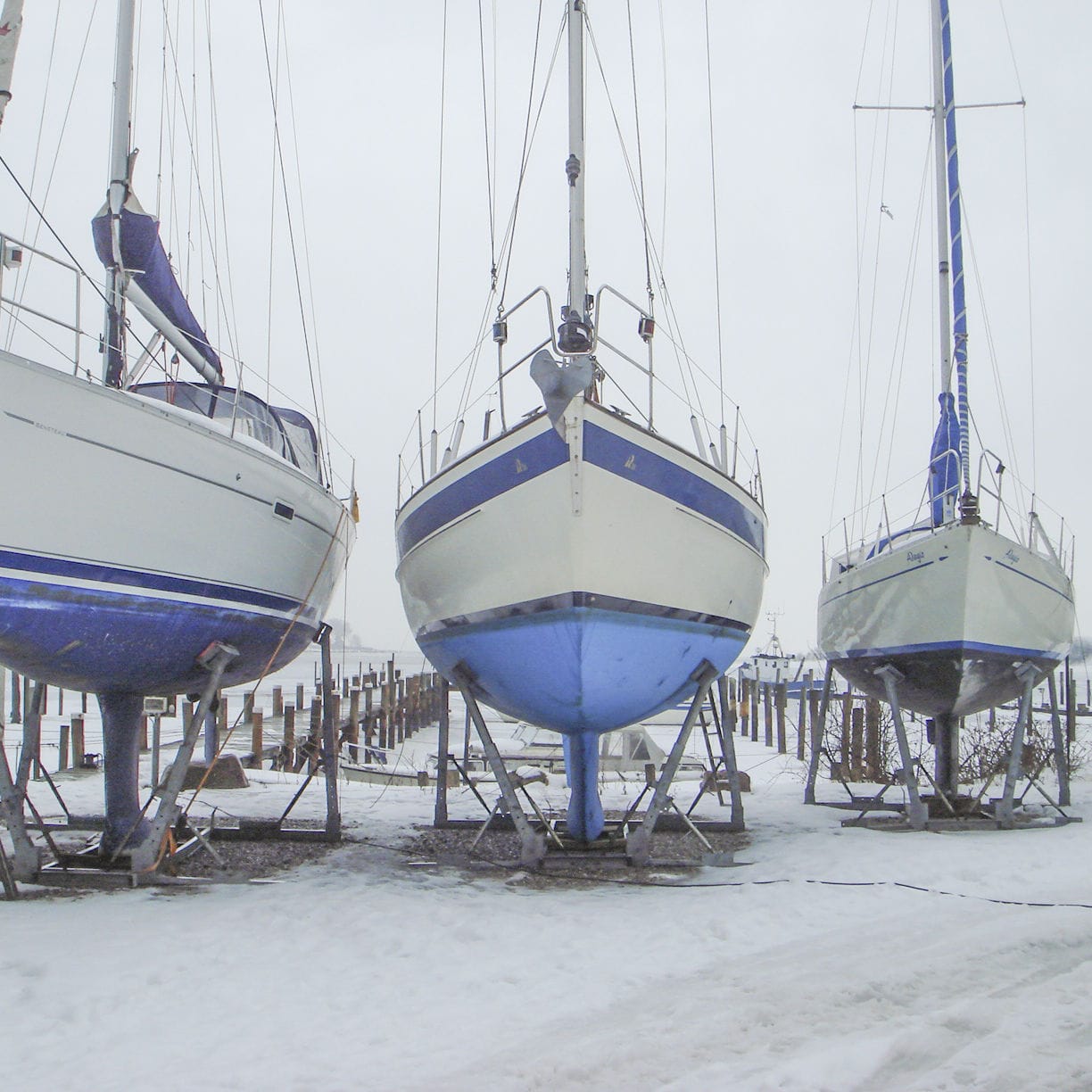 Boat cradle TOP Roodberg for motor boats / adjustable / transportable