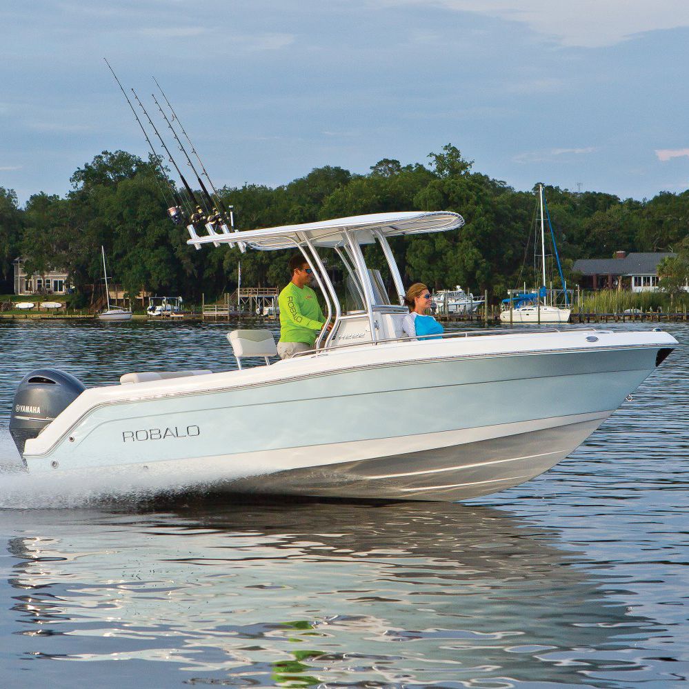 Outboard center console boat - R222 - Robalo - sport-fishing / 10 ...