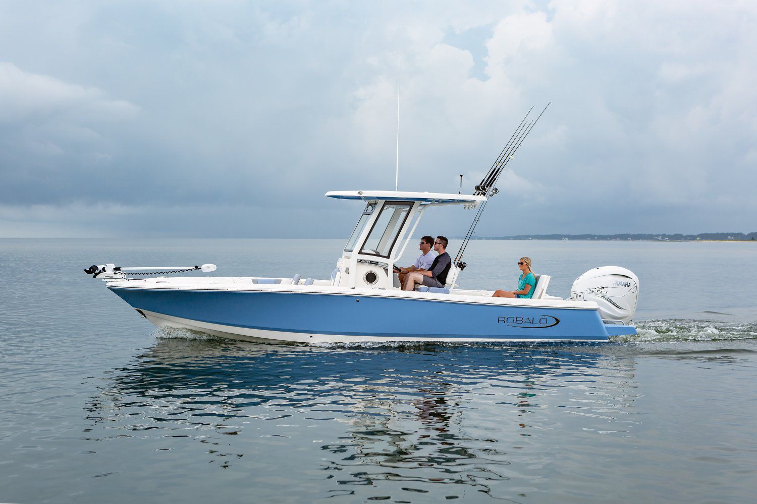 Outboard Bay Boat - 266 Cayman - Robalo - Center Console   Open   Sport 