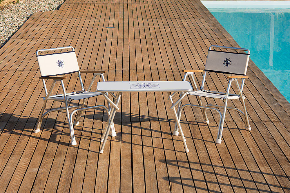 Folding cockpit table M400 Forma Marine Furniture, LLC. melamine