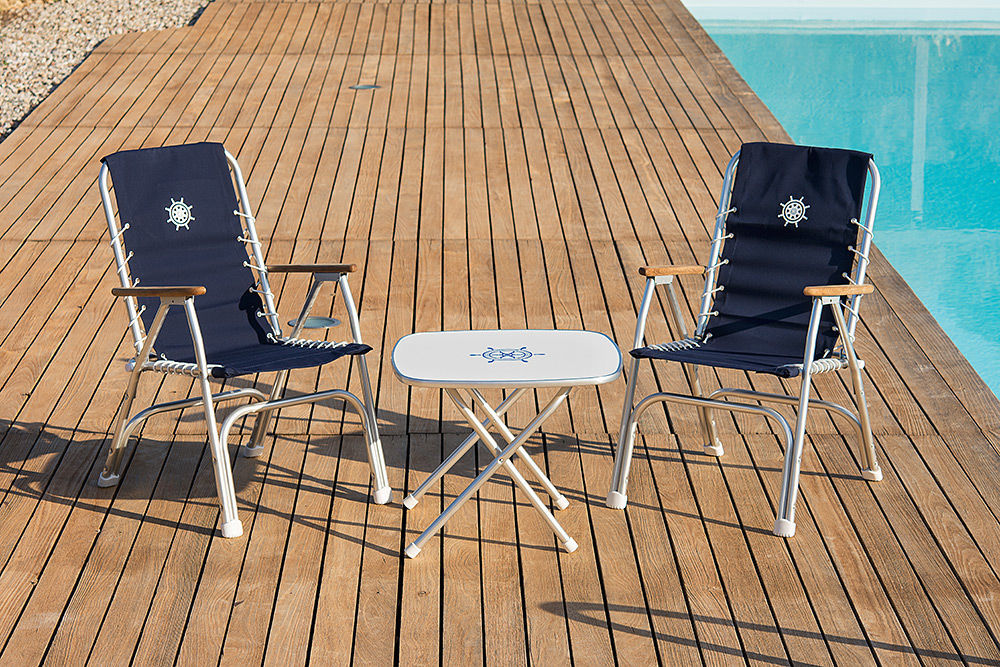 Folding cockpit table M350 Forma Marine Furniture, LLC. melamine