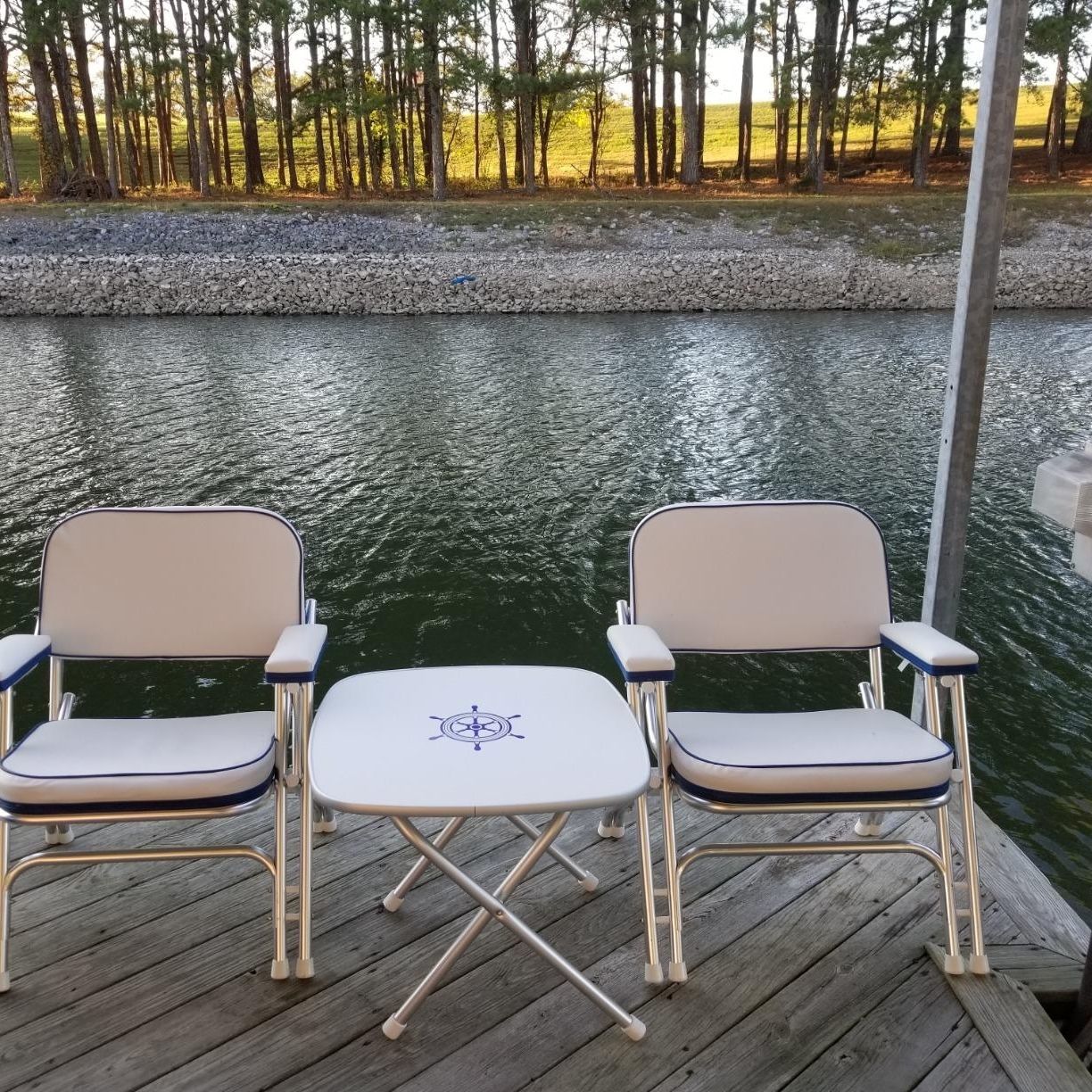 Folding cockpit table M350 Forma Marine Furniture, LLC. melamine