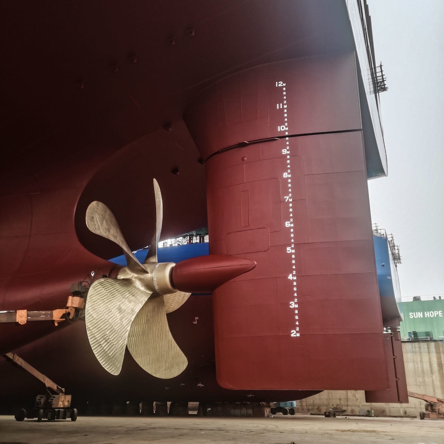 Ship Rudder Atlantic Damen Marine Components