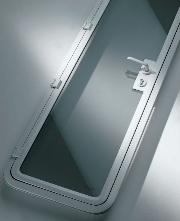 Boat Door With Glass Panel Aluminum S10 S11 Nautica F4