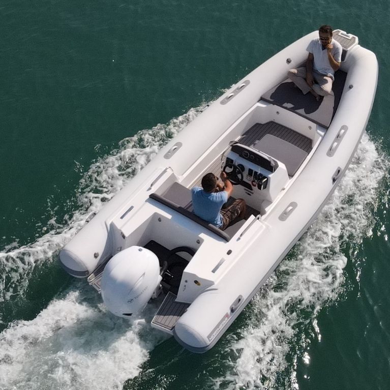 Outboard inflatable boat - AXIS 5.3 - NORTHSTAR RIBs - rigid / open ...