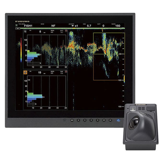 Boat echo sounder - FCV2100 - FURUNO - multibeam / graphic / high ...